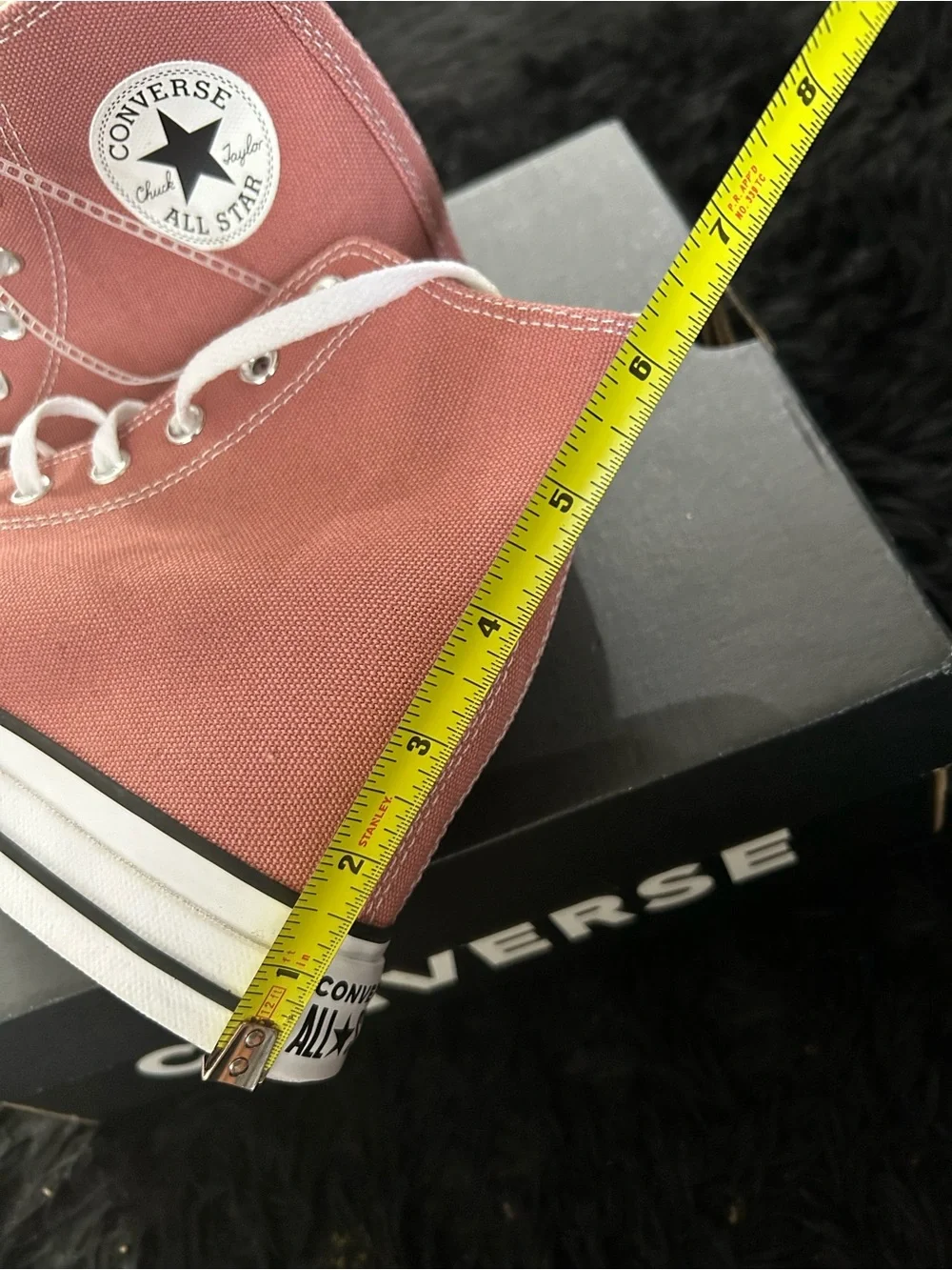 CONVERSE Chuck Taylor all star wedge platform lace up shoes sneakers sz 7.5 new
